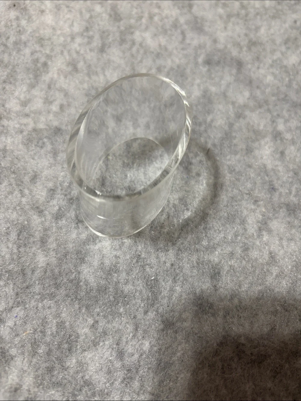 4 Crystal Napkin Rings by Princess House in the Original Box 6488 NIB